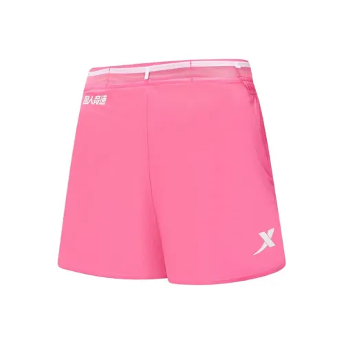 XTEP Послесвечение Красный Женские Спортивные Шорты