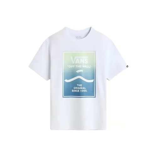 Vans Мальчики PRINT BOX T-Рубашка T-Рубашка Белый Подростки