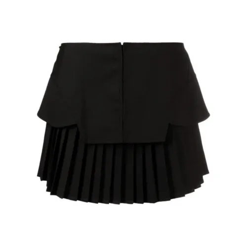 ANDREĀDAMO Повседневные короткие юбки Женские Черный