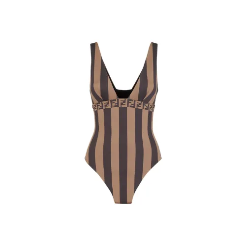 FENDI One-piece Swimsuit Women's Brown