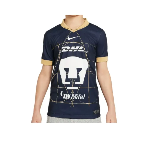 nike T-рубашка Dri Fit Obsidian Genuine Gold белая для подростков