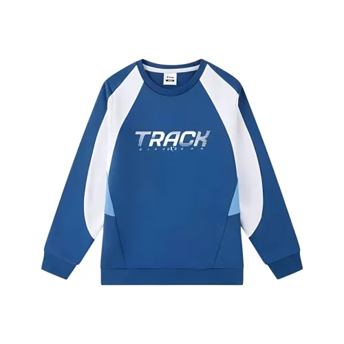 QIAODAN Свитшот Космический Синий Подростки