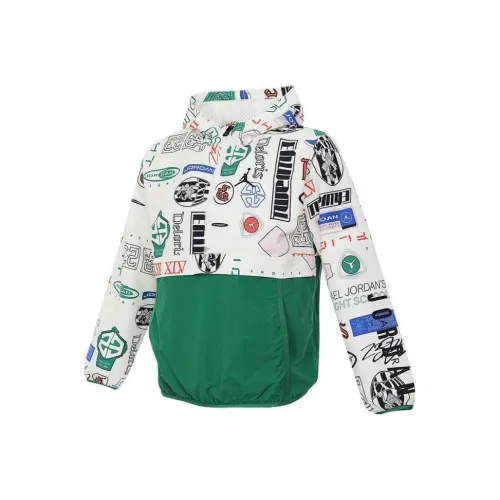 Джордан Куртка DelorisFlight Белый Подростки