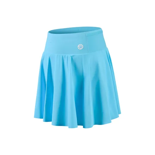 BMAI Повседневные короткие юбки женские цвет островной синий