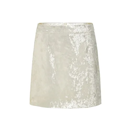 TAMMY TANGS Повседневные короткие юбки Женские Абрикос