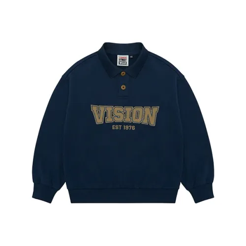Vision Street Wear Толстовка Детская Серый Синий