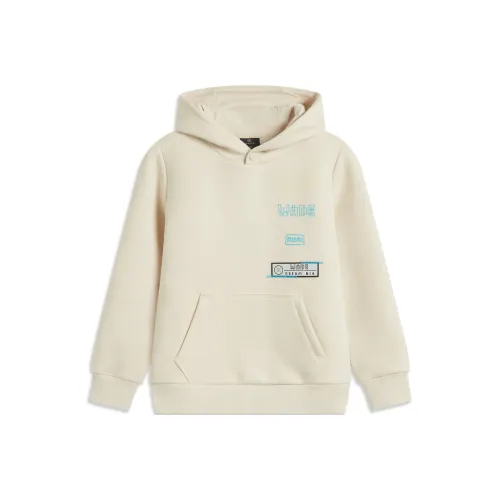 LINING YOUNG Толстовка Песочный Гравийный Серый Подростки