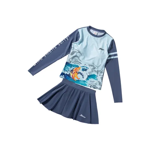 XTEP Двухкомпонентный купальник женский синий