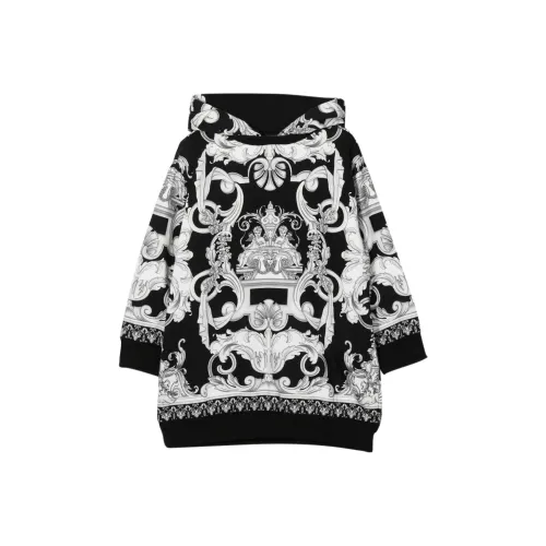 VERSACE Платье Черный Белый Детский