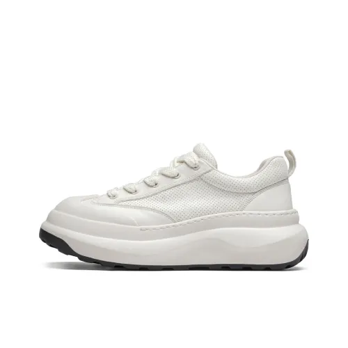 Anthony Miles Casual Low Top Ecru Men's