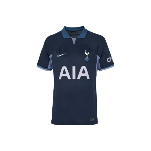 nike Dri Fit Tottenham Hotspur 2023 24 Футбол Джерси Женские Морской синий Таинственный Морской синий Железный фиолетовый