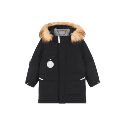 New Balance Пуховик Черный для детей 3-7 лет