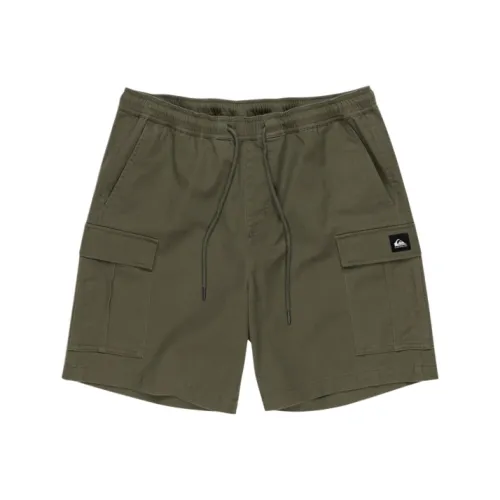 Quiksilver Зеленые Мужские Карго Шорты