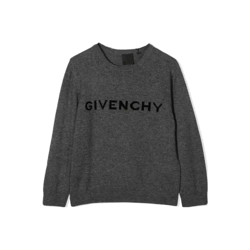 GIVENCHY Свитер Темно-Серый Детский