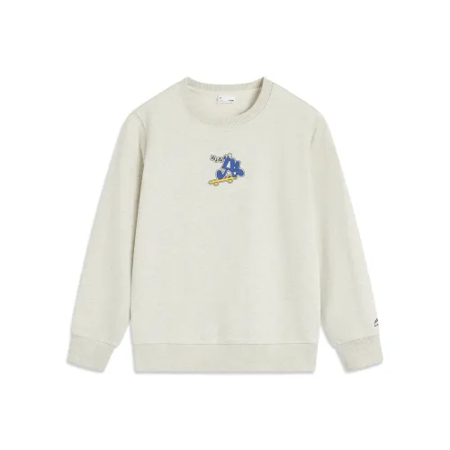 LINING YOUNG Толстовка Sports Life Collection Радуга Серый Подростки