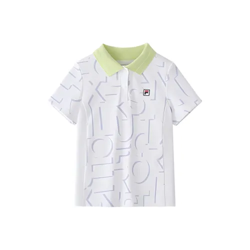 FILA KIDS Поло с принтом для детей 3-7 лет