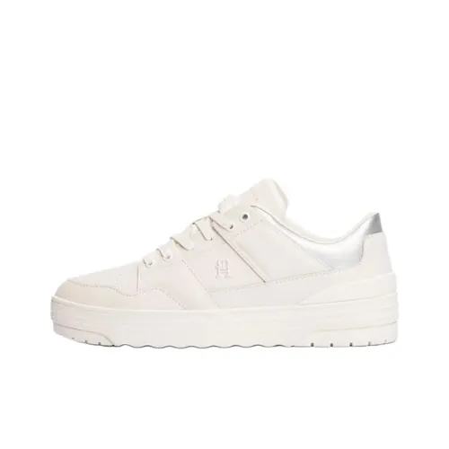 Tommy Hilfiger TRAINERS Низкий Топ Повседневная Обувь Женская Белая