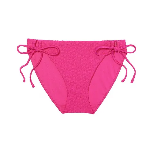 Victoria's Secret Розовый Mix Match Боковая сторона Галстук Бикини Низ FOREVER Розовый Плавки Женские Розовый