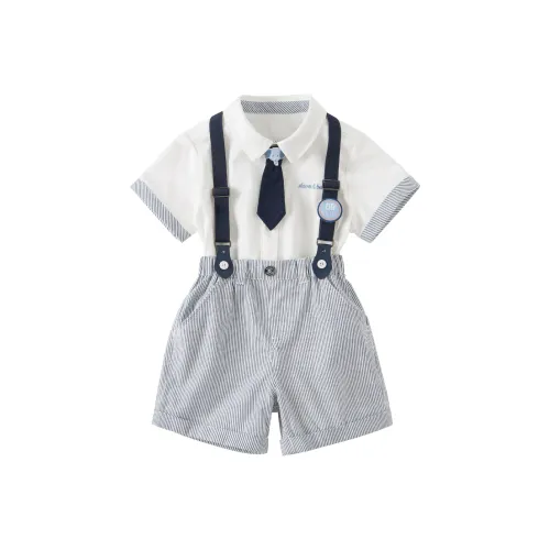 DAVE BELLA Комплект рубашек подходящий белый детский