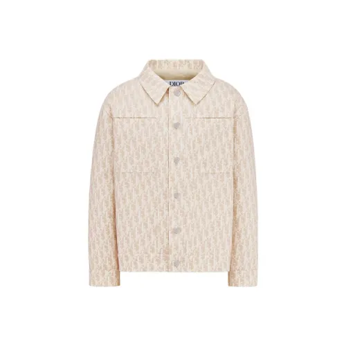 DIOR Бежевый Kids Утеплённые куртки