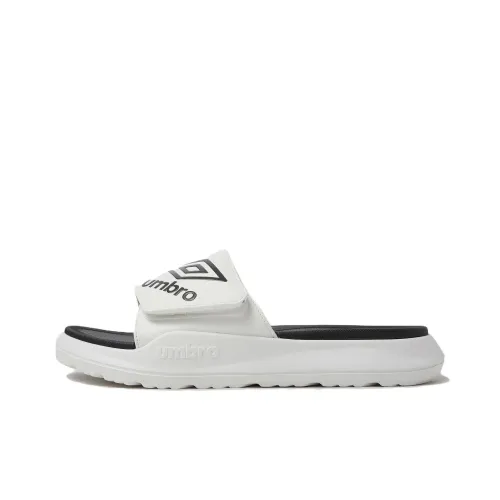 Umbro DUAL DOPE Slip-resistant Shock Absorbers Слипоны Унисекс Белый Черный