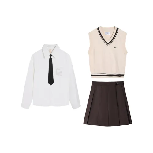 Ice cream and whale Женская униформа