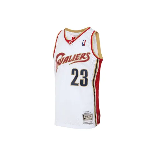 MITCHELL NESS Баскетбольная Джерси Мужская Белая