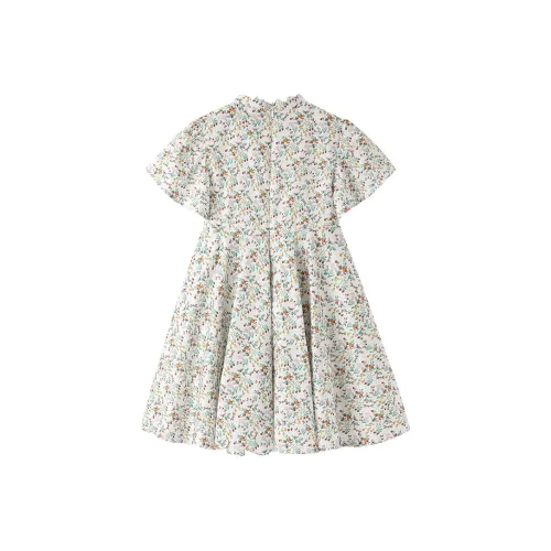 Mini Peace Детское платье цветочный многоцветный