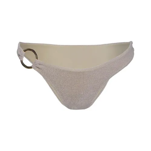 PRINCESS POLLY OTHELLA HIGH Cut SHINE Кольцо Bikini Bottoms Плавки Женские GOLD Золотой