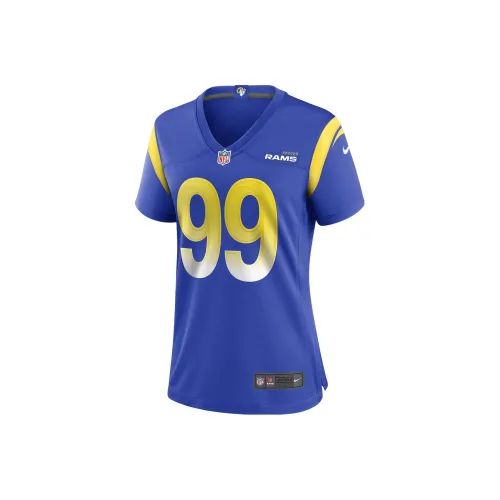 NIKE Синий Женская Футбольная Джерси