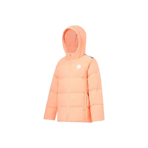 LINING YOUNG Пуховик На открытом воздухе Закатный оранжевый Подростки