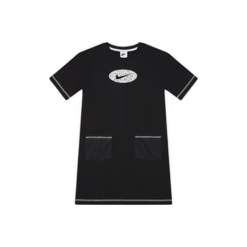 NIKE Черные Платья для Детей