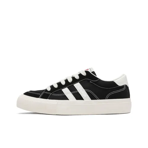 SUPEREDGE Амортизация Устойчивые к воздействию Устойчивые к истиранию Низкие Кроссовки для скейтбординга Мужские Черные