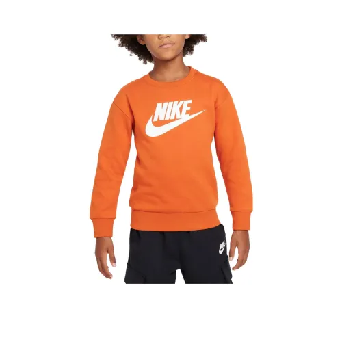 Найк Толстовка Оранжевый цвет костер Детская