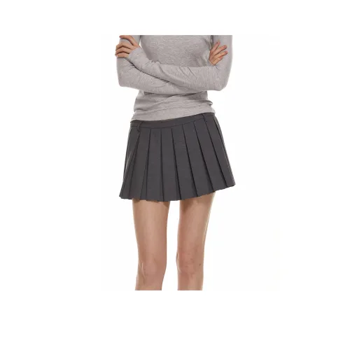 SOLWEIGE Повседневные короткие юбки Женские Фотиния Серый