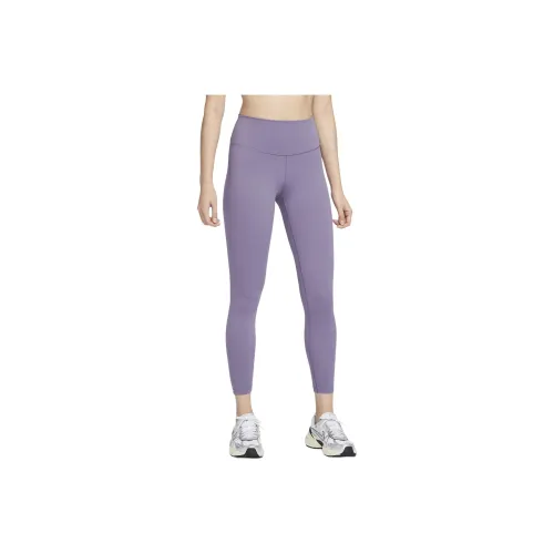 Nike Женские High Waisted Full Length Леггинсы Спортивные брюки Женские Фиолетовый