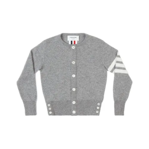 THOM BROWNE Светло-серый Kids Свитеры
