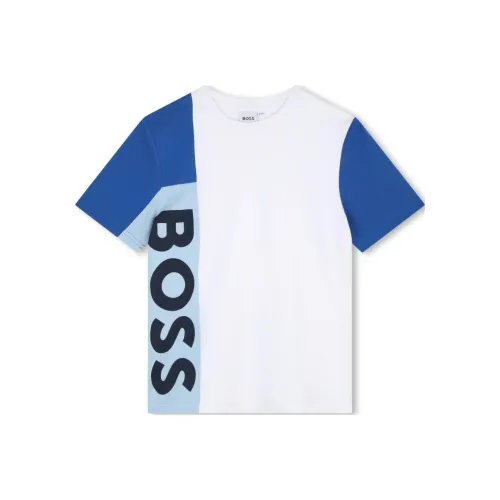 HUGO BOSS Синие Детские Рубашки