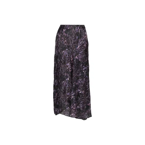 ISABEL MARANT Фиолетовый Женские Повседневные Длинные Юбки
