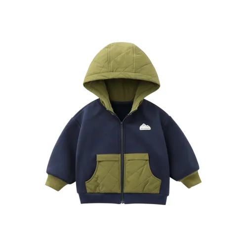 CICIIBEAR Хлопковый пуховик Ночной морской синий для детей 3-7 лет