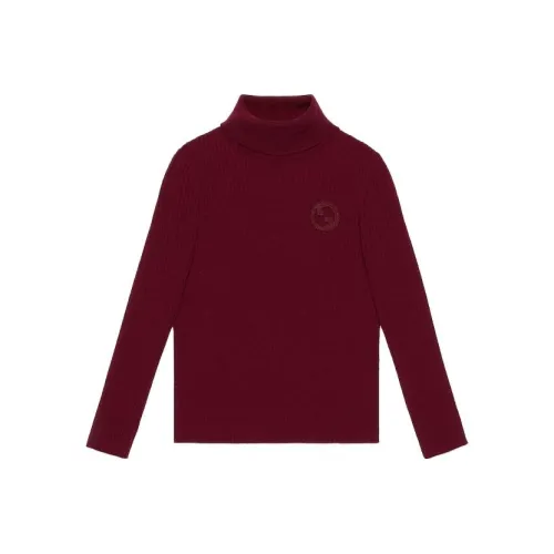 GUCCI Темно-красный Kids Свитеры