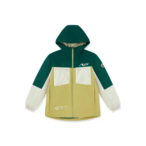 QIAODAN Куртка AUTUMN Лист Зеленый Бронза Зеленый Подростки