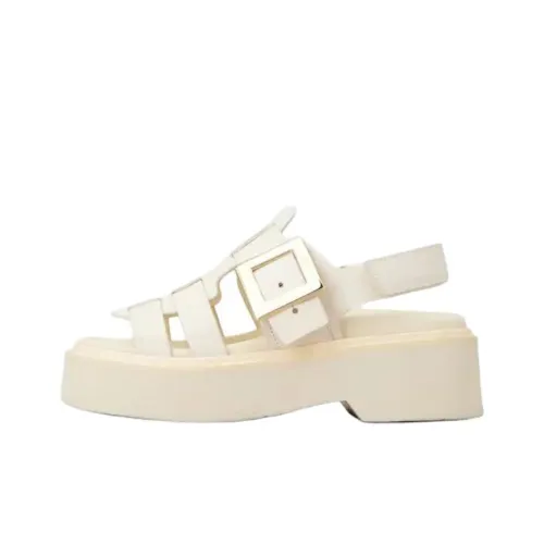 Roger Vivier VIV' Rangers Сандалии в римском стиле Женские Белые