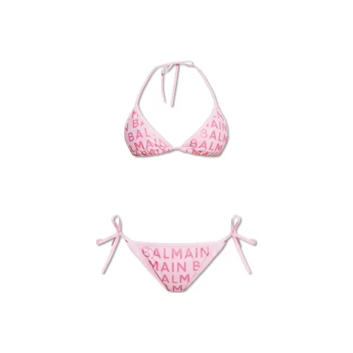 BALMAIN FW23 Бикини Женские Розовый