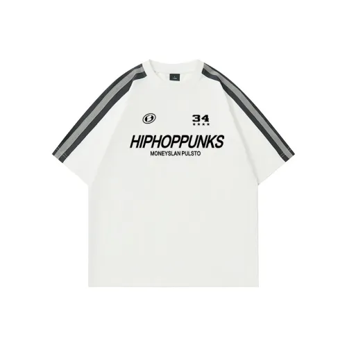 HIPHOPPUNKS Белая Унисекс Футболка