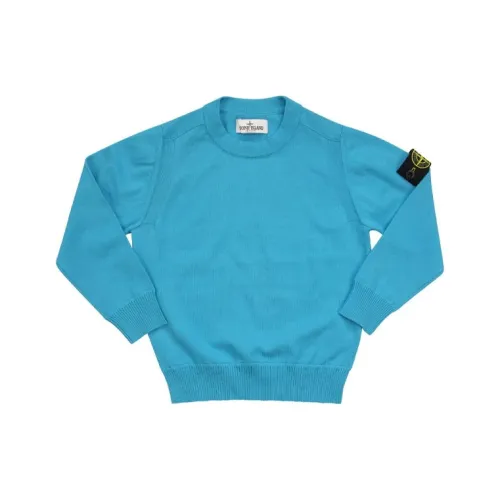 STONE ISLAND Синий Kids Свитеры
