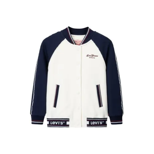 Levi's Куртка Яйцо Молочный белый для детей 3-7 лет