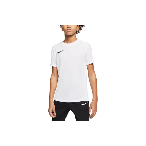 NIKE Белый/Черный Kids Т-рубашки