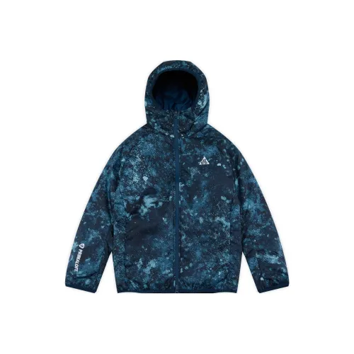 Nike Куртки и Пальто Denim Королевский Синий Подростки