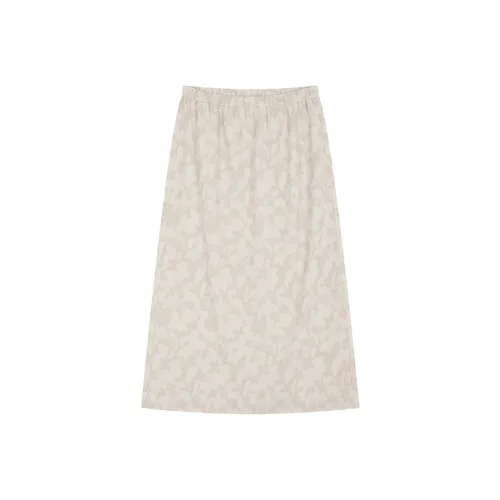 THE SEA LIFE Повседневный Длинный Юбка Женские Мороженое